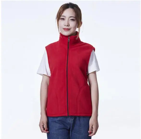 New Fleece Women Vests Autumn Korean Plus size Sleeveless Jackets Ladies Fashion Zipper Casual Waistcoat Female 442