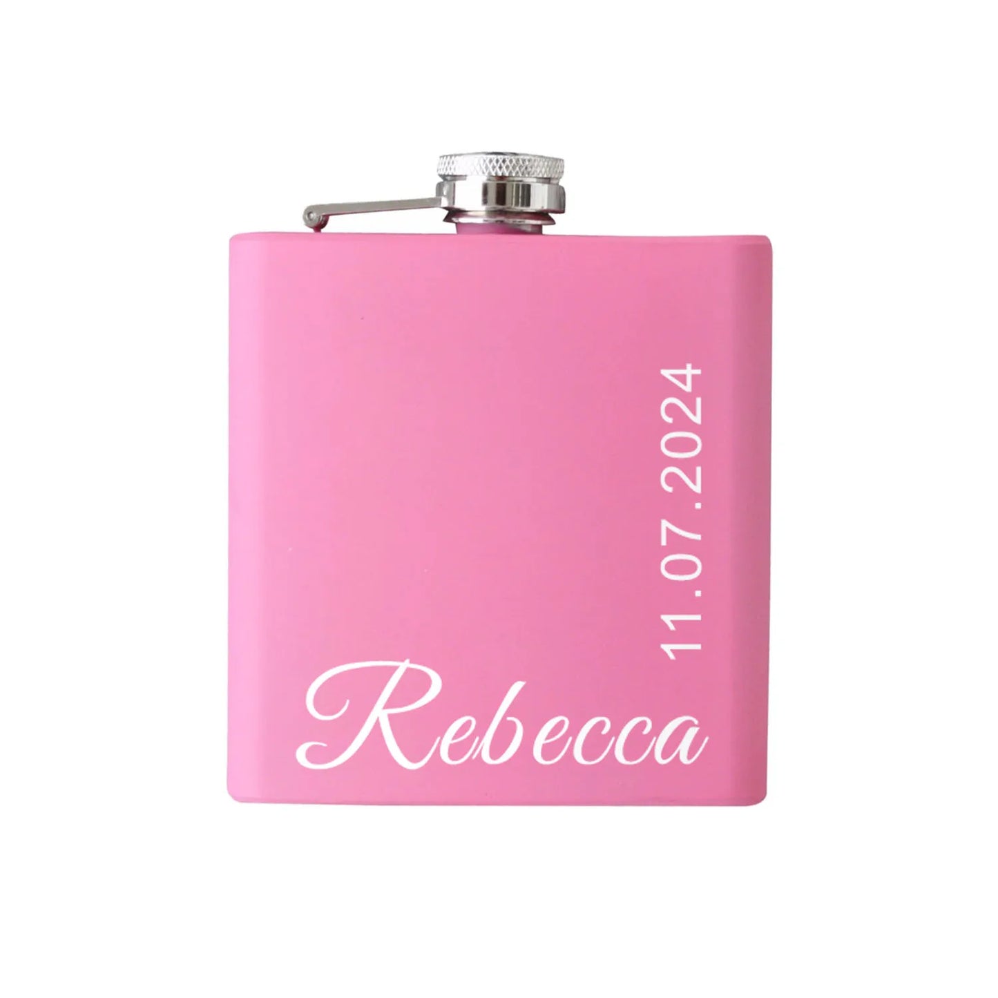 Personalized Bridesmaid Flask, Maid of Honor Gift, Flask for Bride, Custom Flask for Women, Best Friend, Gifts for Wedding Party