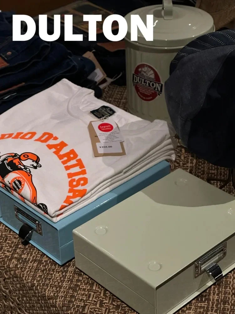 Metal Countertop Drawer Storage Box Stationery Cosmetics Classification Storage Box, Small