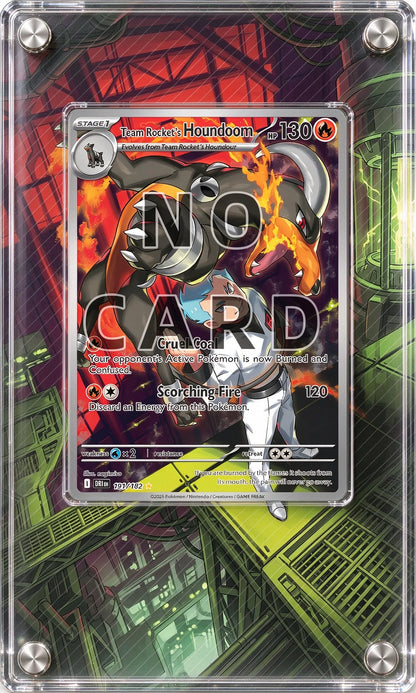 High-definition Acrylic Anime Battle Card Display Frame PTCG Card Collector Gift Desktop Ornament