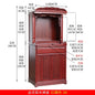 r5.20  all-solid wood shrine offering table, god's household small tribute Buddha platform, Guanyin offering table