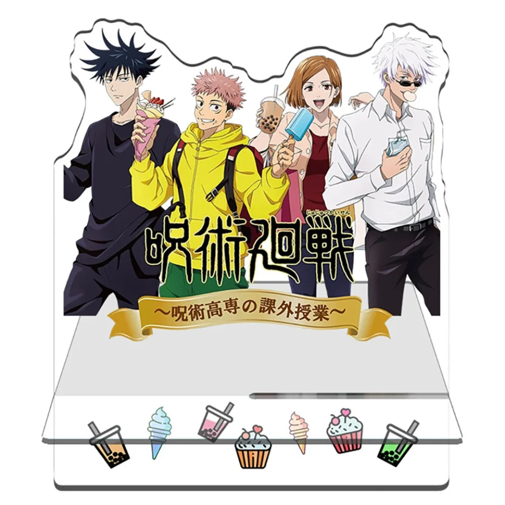 Japanese Anime Creative Ornament Kid's Collection Christmas Desktop Decoration Exquisite Acrylic Stand Model Mobile Phone Holder
