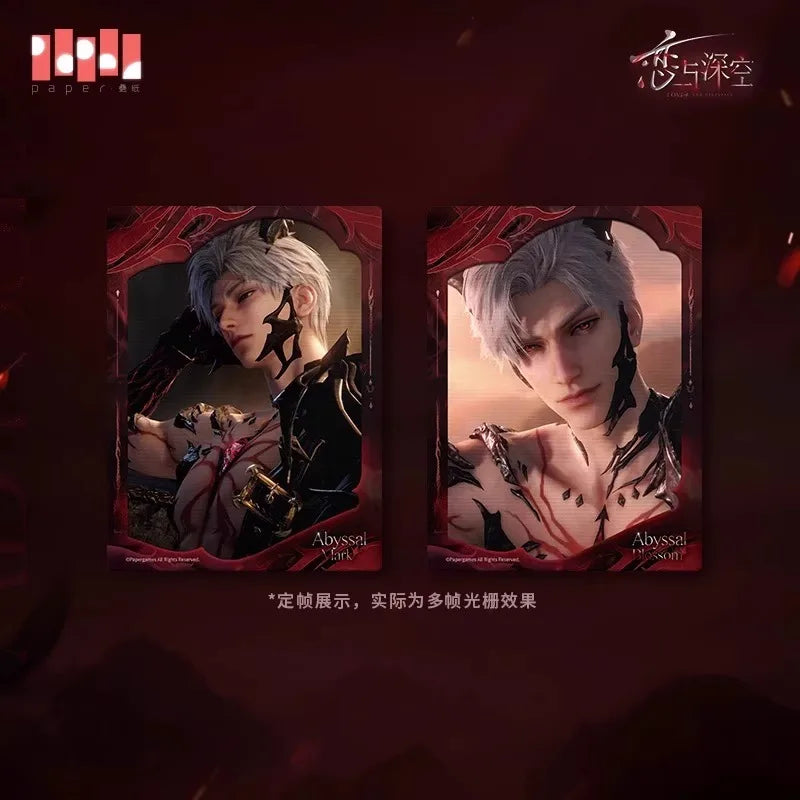 [Official Merchandise] Game Love and Deepspace Cosplay Sylus Abysm Sovereign Silk Scarf Acrylic Plaque Badge Hair Band in Stock