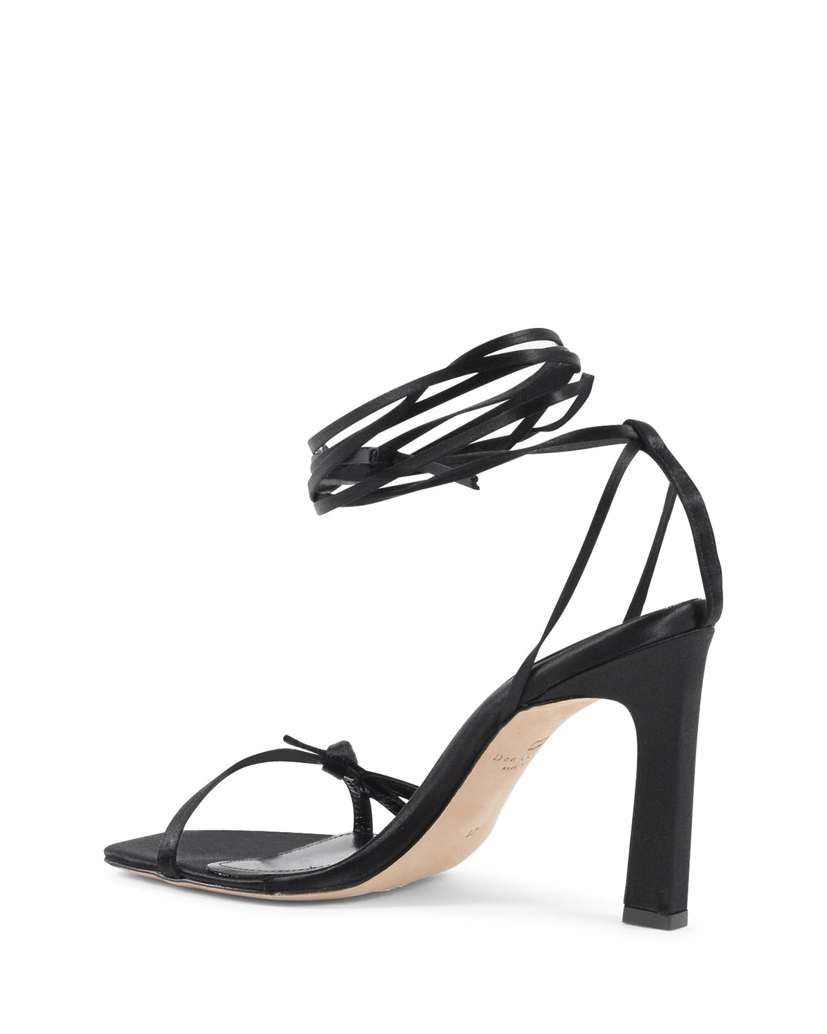Bey Lace Up Sandal Black
