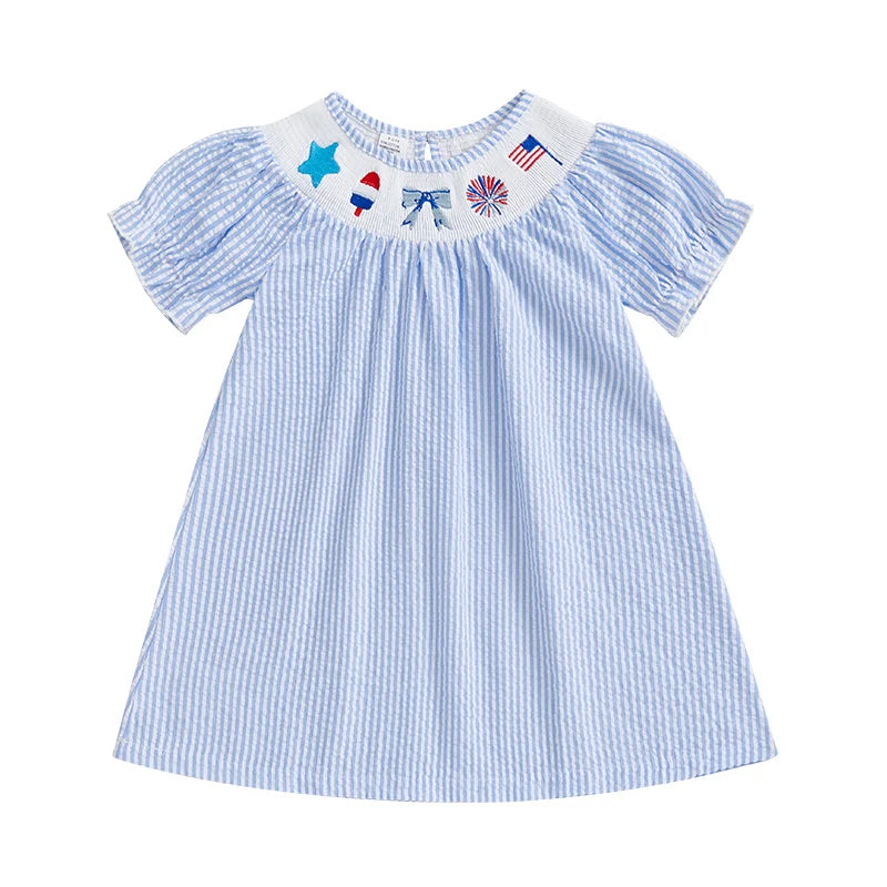 Toddler Girl Sleeveless Floral Print Ruffle Hem Dress Summer Casual A-Line Dress with Bow Detail and Embroidery