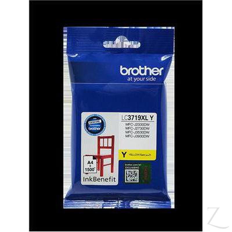 Brother High Yield Yellow Cartridge for MFCJ3530/ MFCJ3930/