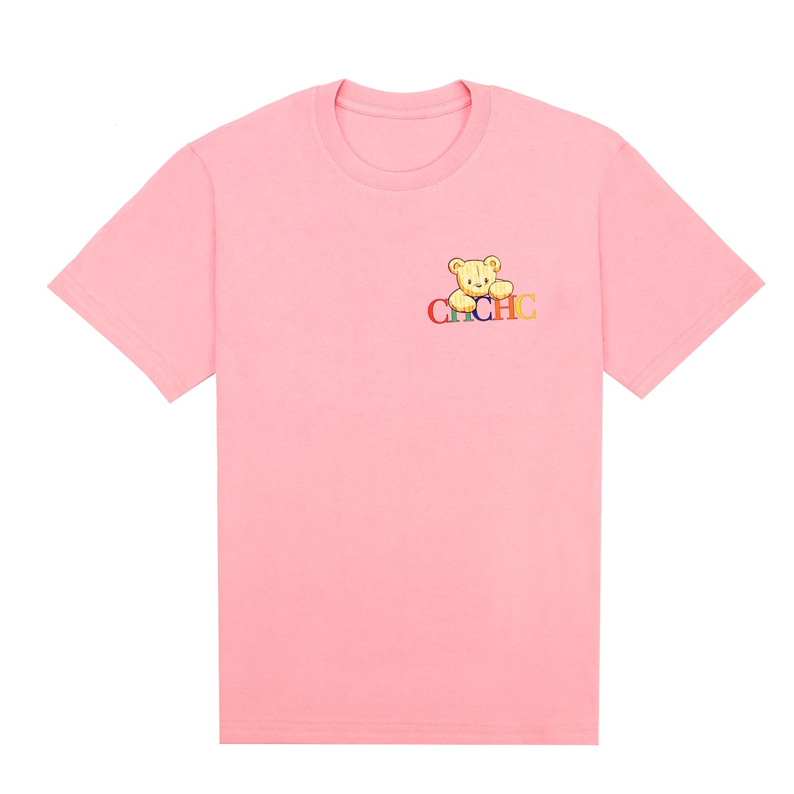 Minimalist Bear Commute Tee 230g Cotton Drop Shoulder Light Luxury Office Casual Subtle Versatile Top Women