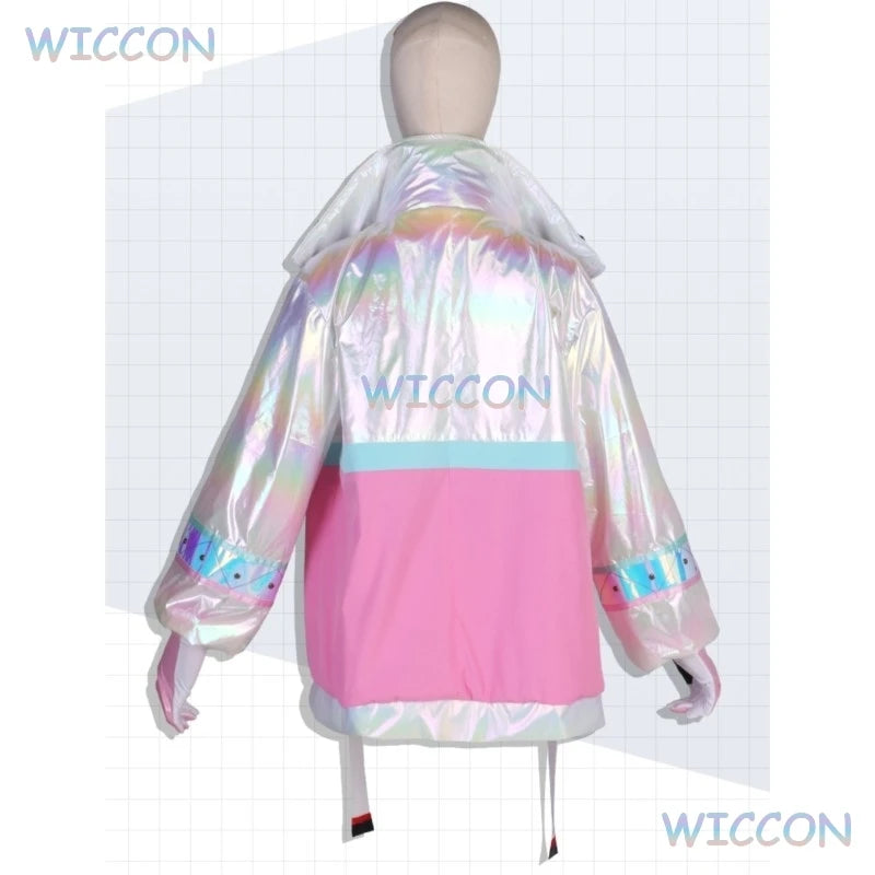 Jackal Cosplay Costume Coat PantsGame NIKKE The Goddess Of Victory  Jackal Cosplay Wig Halloween Party Role Play Outfit Women