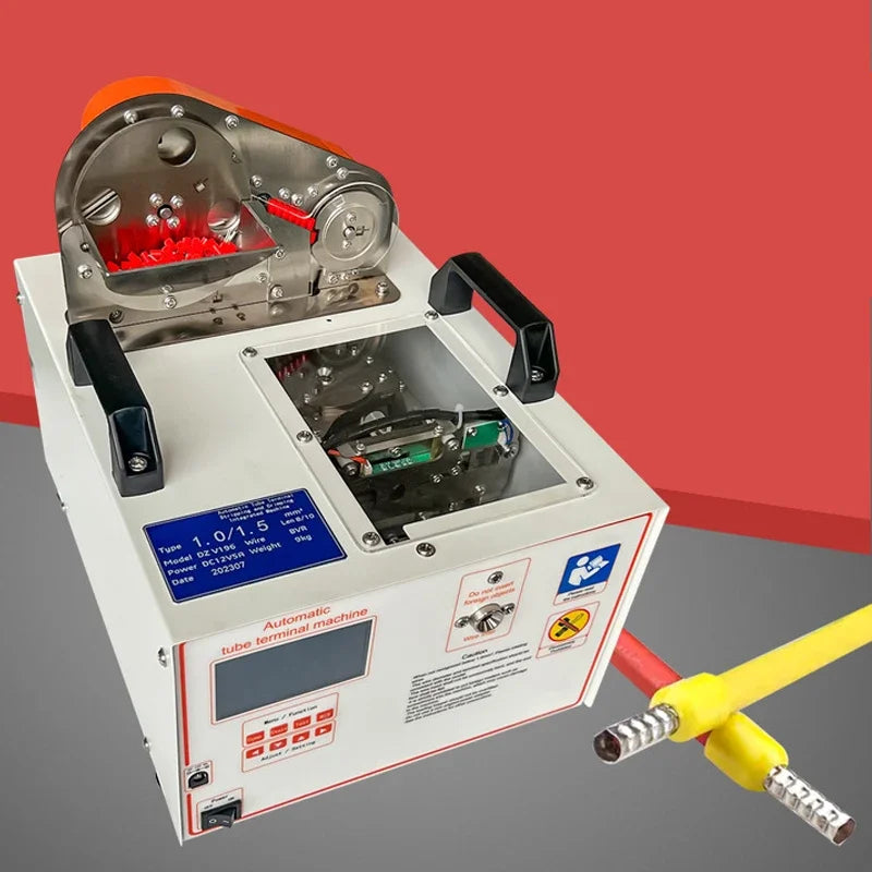 DZV196 Automatic Tube Terminal stripping and Crimping Machine for automatic stripping of BVR wire