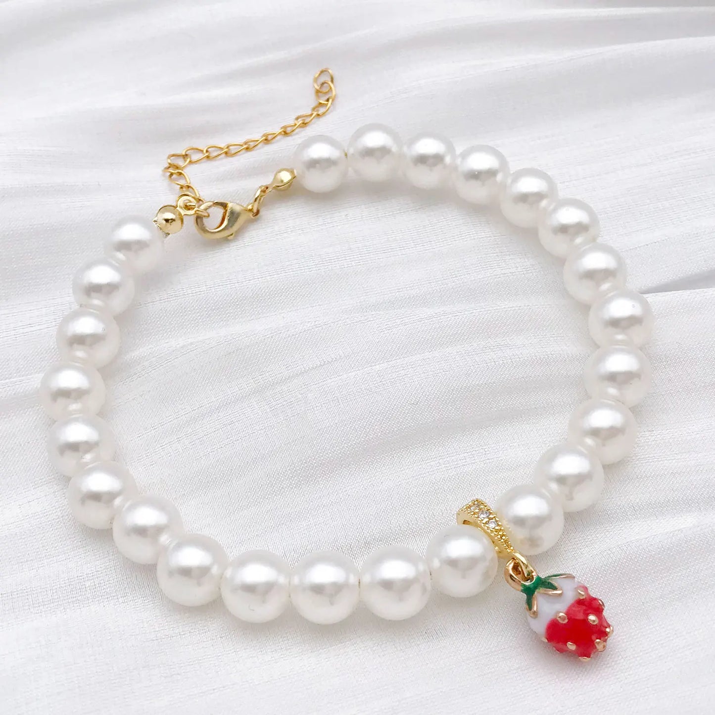 5pcs 18K Real Gold Plated Brass Melon Seed Buckle Connectors, Inlaid Zircon For DIY Bracelet Necklace Jewelry Making Accessories