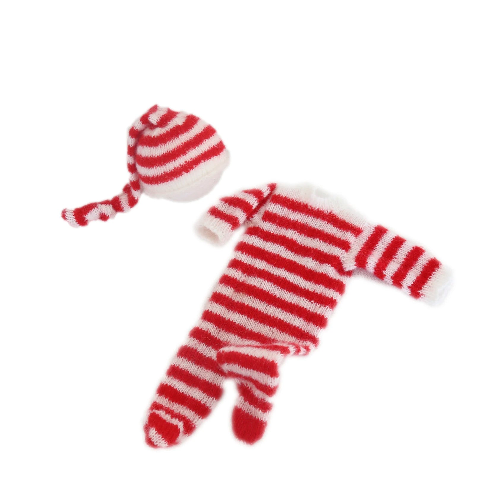 Hand Knitted Wolf Pup Footed Outfit Set Baby Boy Animal Romper Newborn Photography Prop Fuzzy Crochet Teddy Bear Overall Clothes