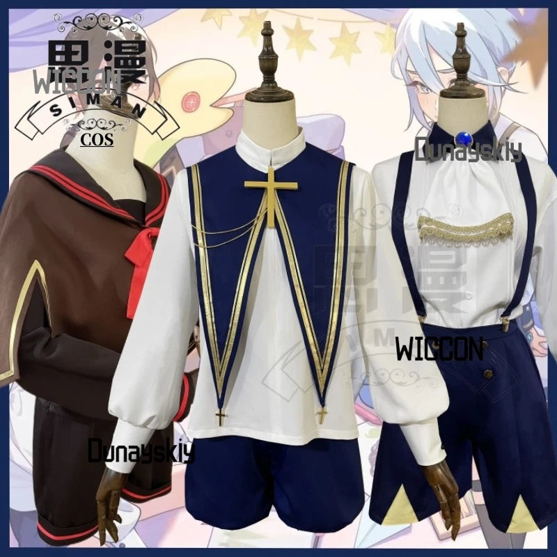 Anime Nu Cos Carnival Yakumo‌ Olivine Edmond Juvenile Body Cosplay Costumes Cool Kawaii Party Daily Halloween Christmas Cos