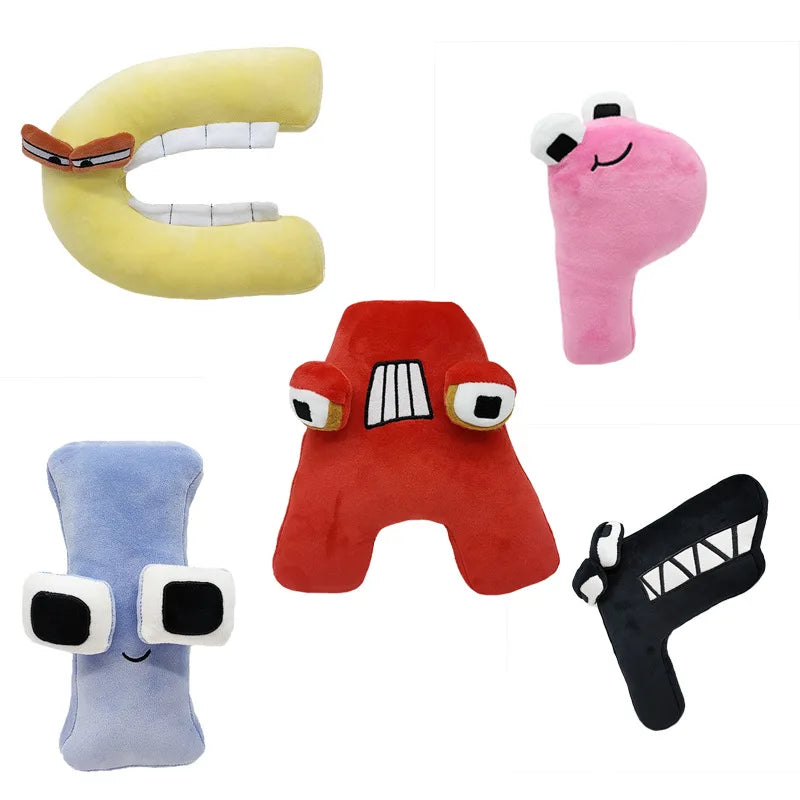 20cm Alphabet Lore But are Plush Toys Alphabet Lore But are Toys Stuffed Figure Doll for Kids Halloween Christmas Birthday Gifts