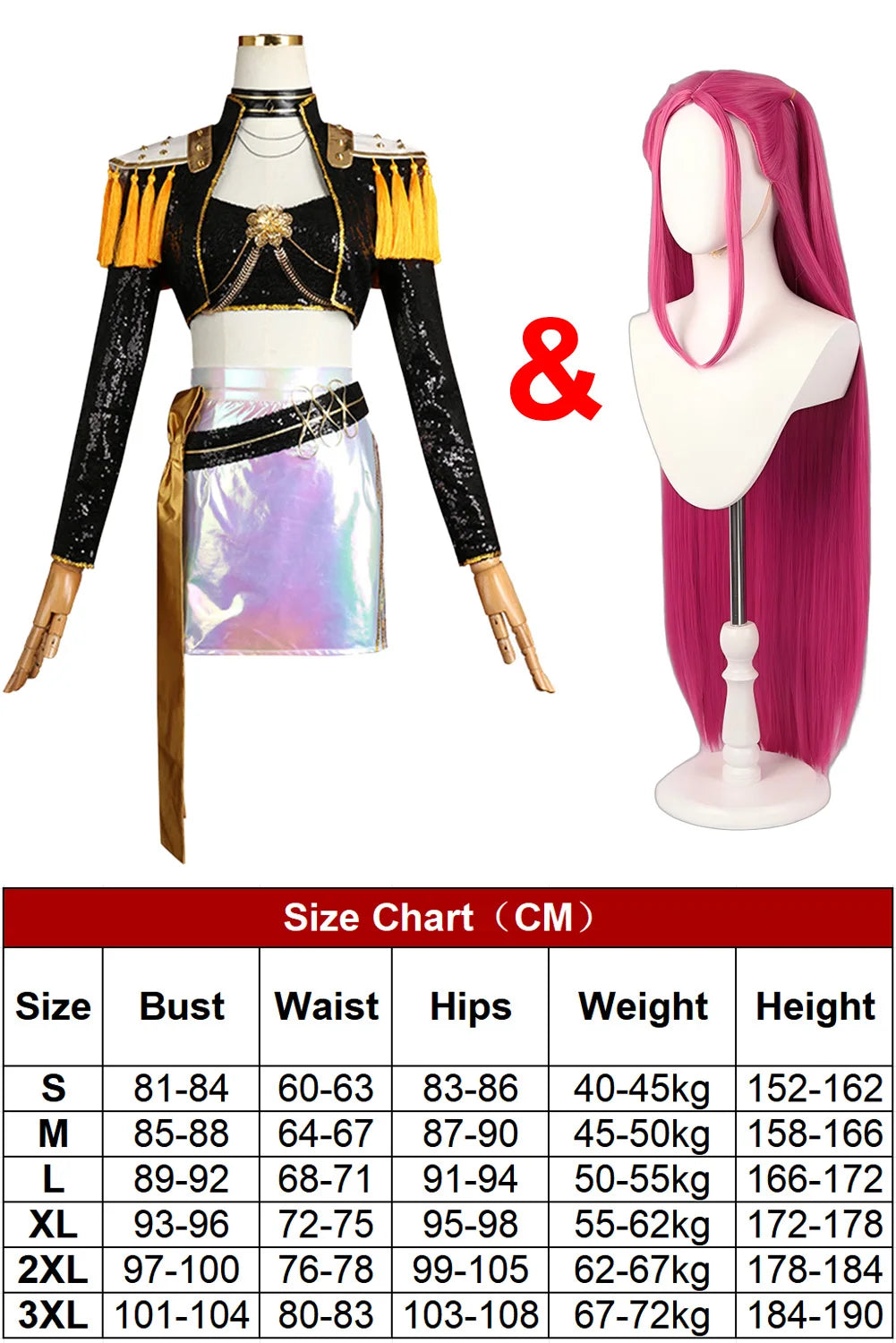 2025 Cartoon Demon Hunter of KPop Cosplay Mira Top Pants Skirt Clothing Wig Hallowmas Carnival Roleplay Suit Outfits For Women