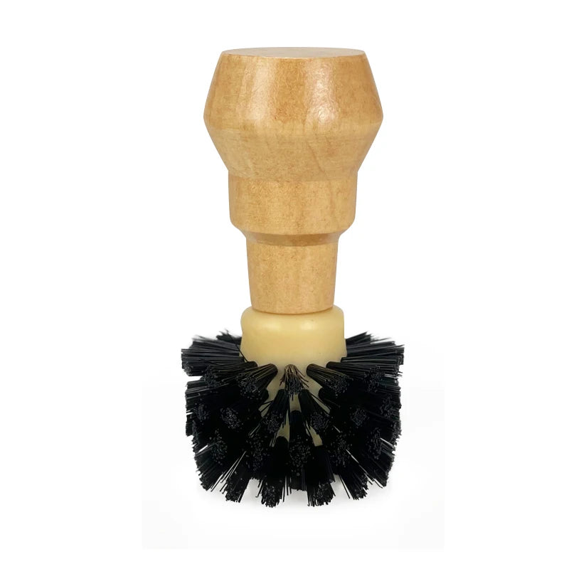 Coffee Brush Cleaner Solid Wood Portafilter Basket Cleaning Barista Dusting Tools Espresso Machine Accessories Home Cafe Goods