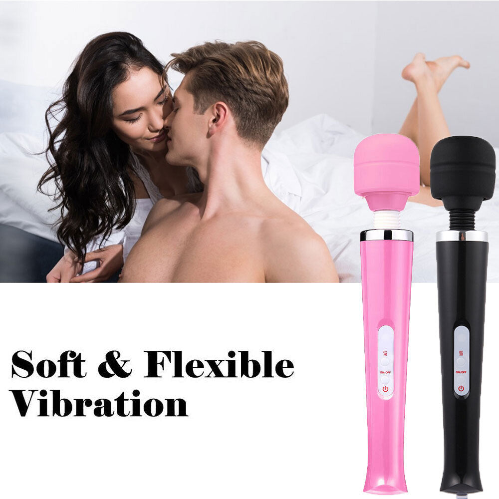 Handheld Massager 20 Speed Wand Vibrating Massage Magic Full Body