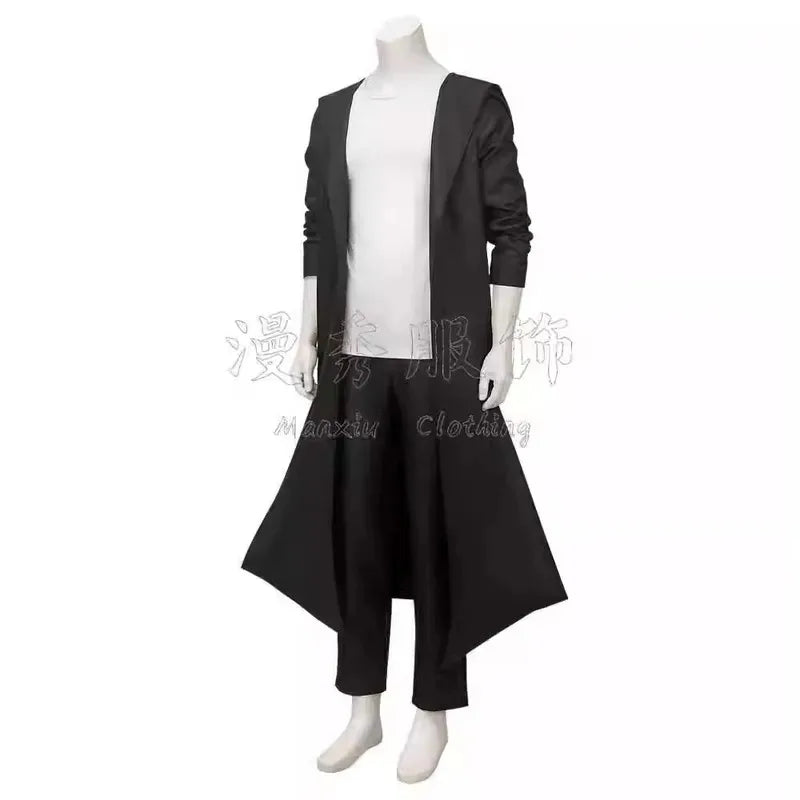 Anime Knight Killer Sung Jin-woo  Jinwoo Cosplay Costume WigShun Mizushino Trench Coat Woemen Men Halloween Custom Size