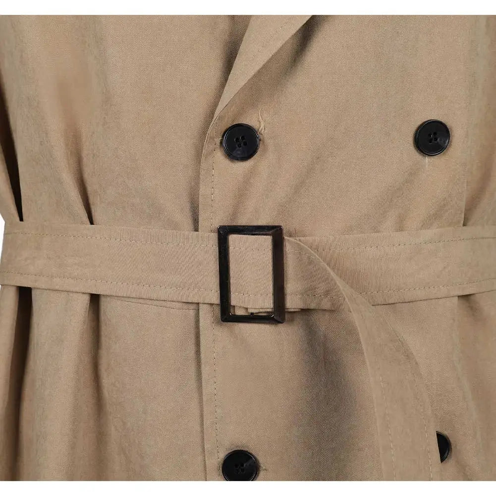 Men Thing Cosplay Brown Coat Costume Movie 4 Pieces Fantastic Disguise Roleplay Fantasia Jacket Long Coat Tops Halloween Suit