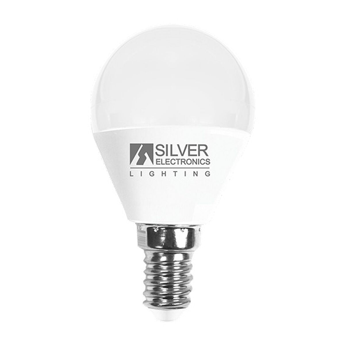Candle LED Light Bulb Silver Electronics White light 6 W 5000 K