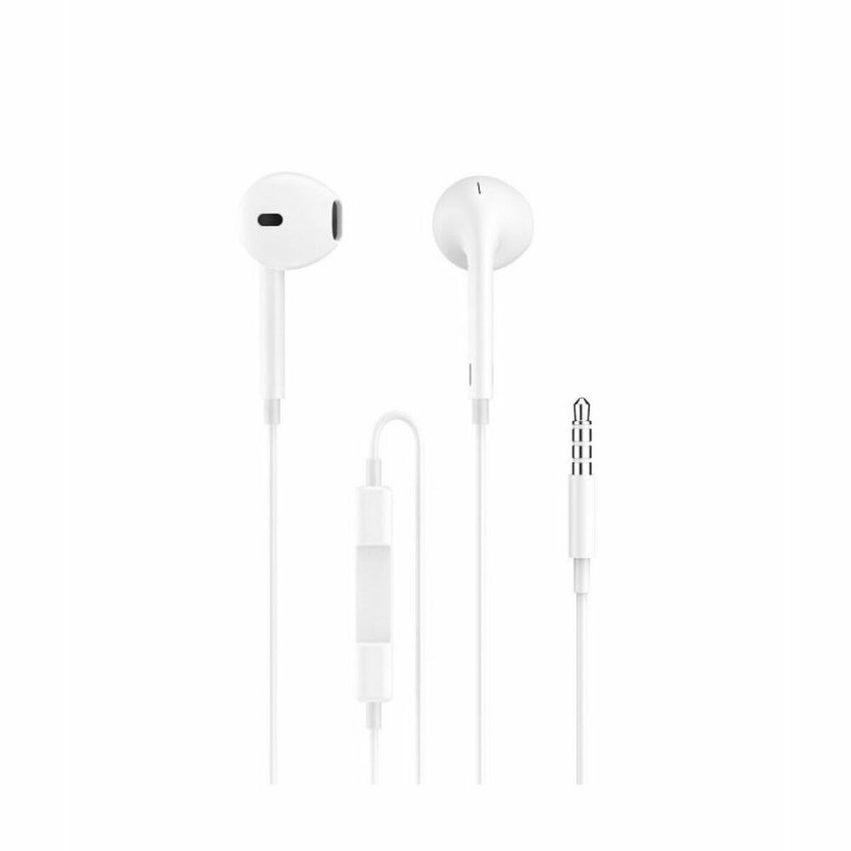 Headphones with Microphone Eightt EAUR-APW White