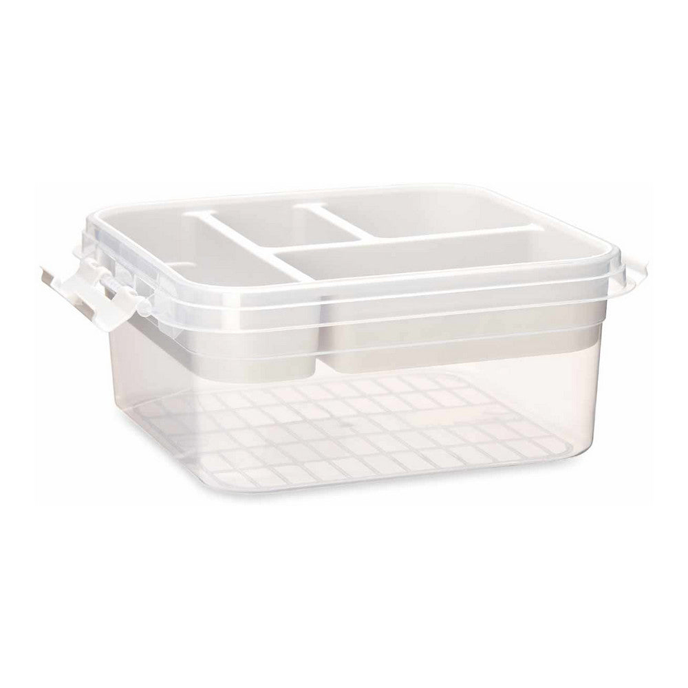Make-up organizer Transparent Plastic 24,5 x 11,5 x 26 cm
