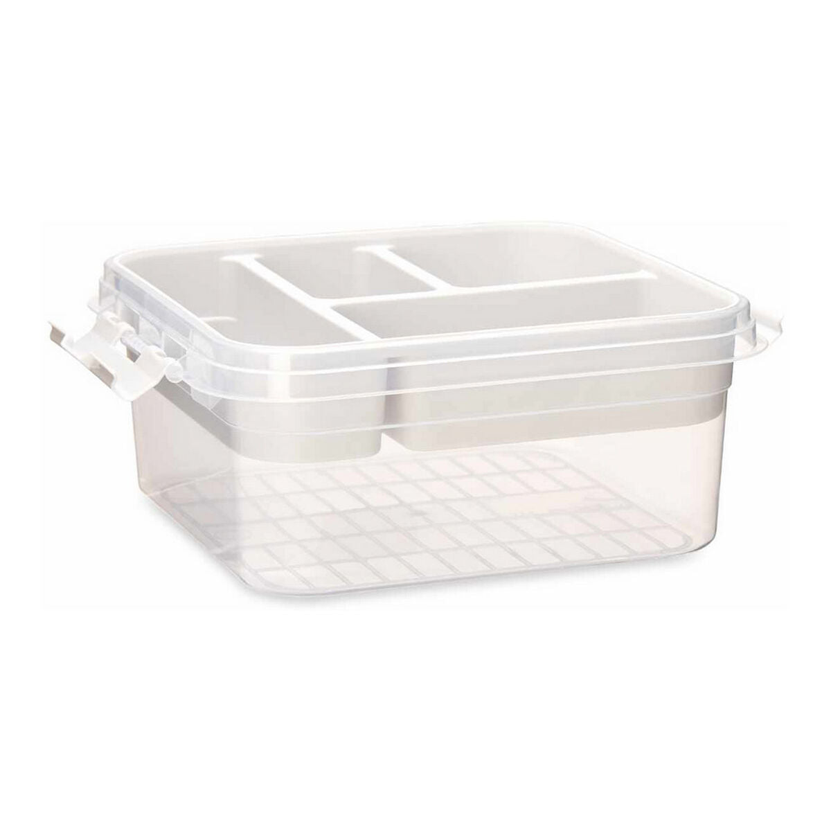 Make-up organizer Transparent Plastic 24,5 x 11,5 x 26 cm