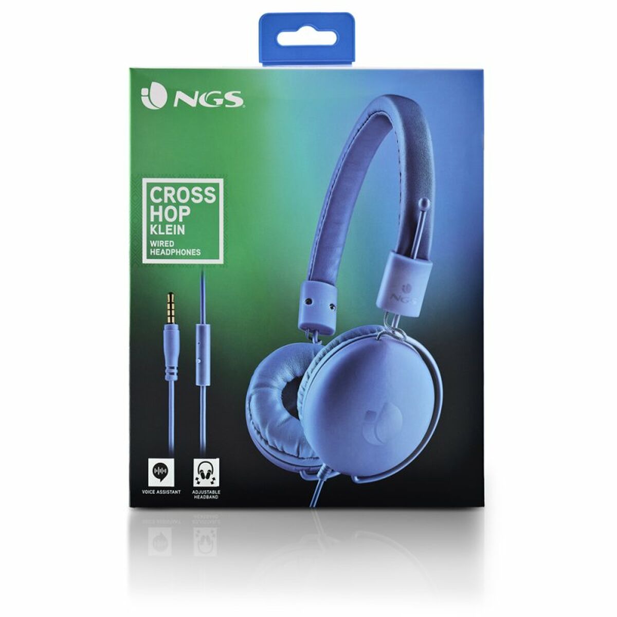 Headphones with Headband NGS MAUAMI0982 Blue