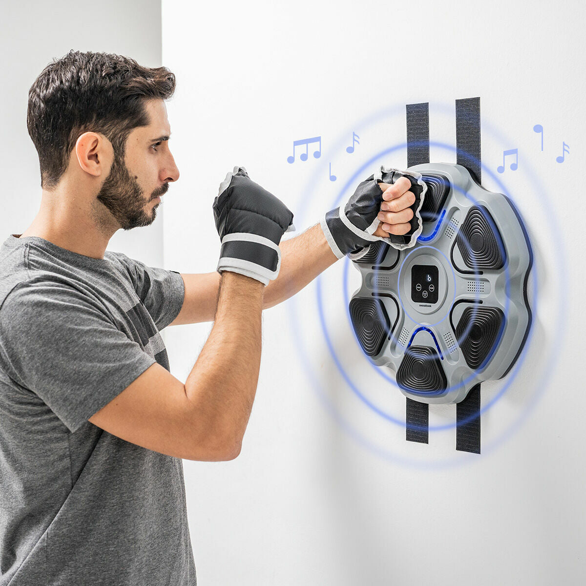Training & Reflex Balls Set and Rechargeable Musical Boxing Machine