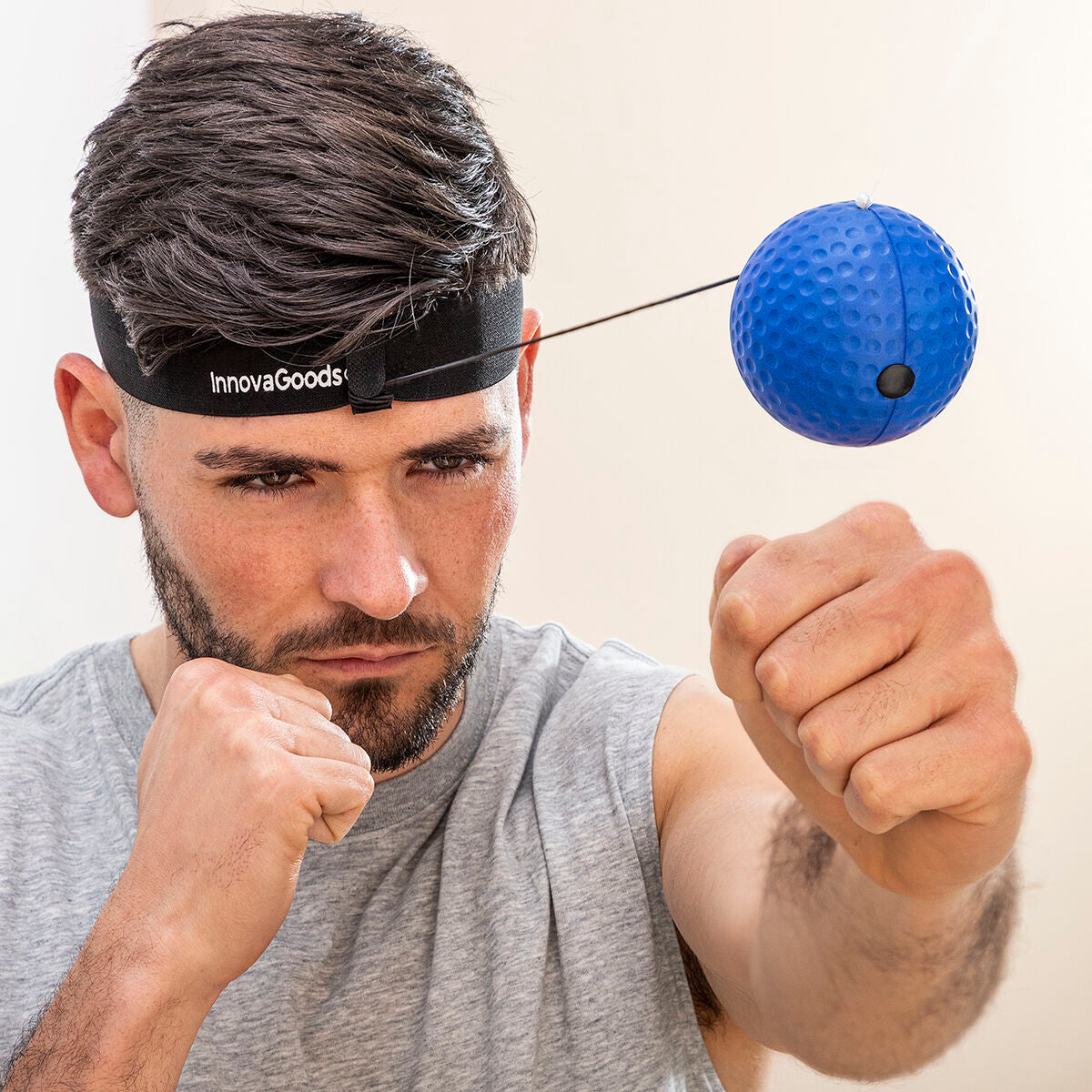 Training & Reflex Balls Set and Rechargeable Musical Boxing Machine