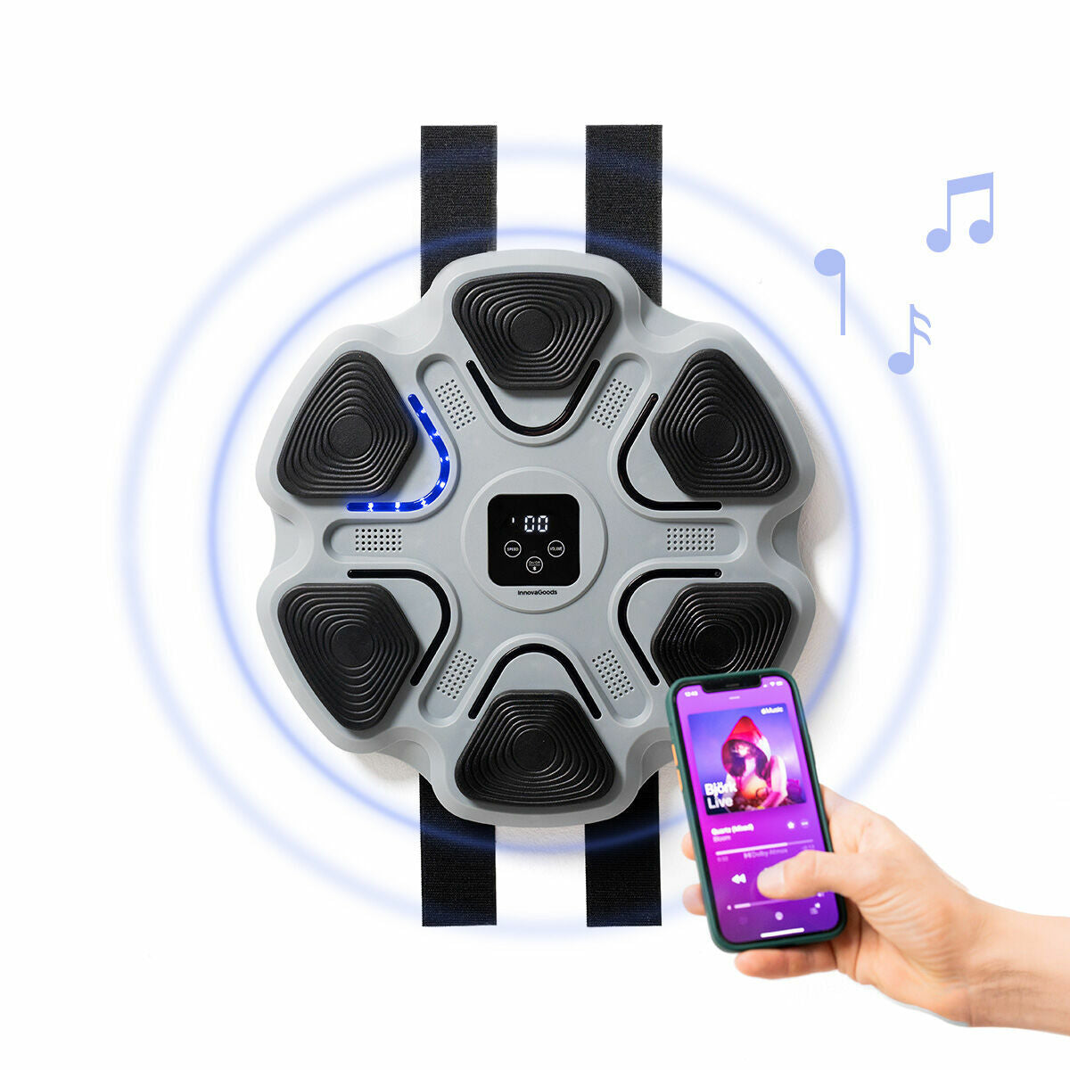Training & Reflex Balls Set and Rechargeable Musical Boxing Machine