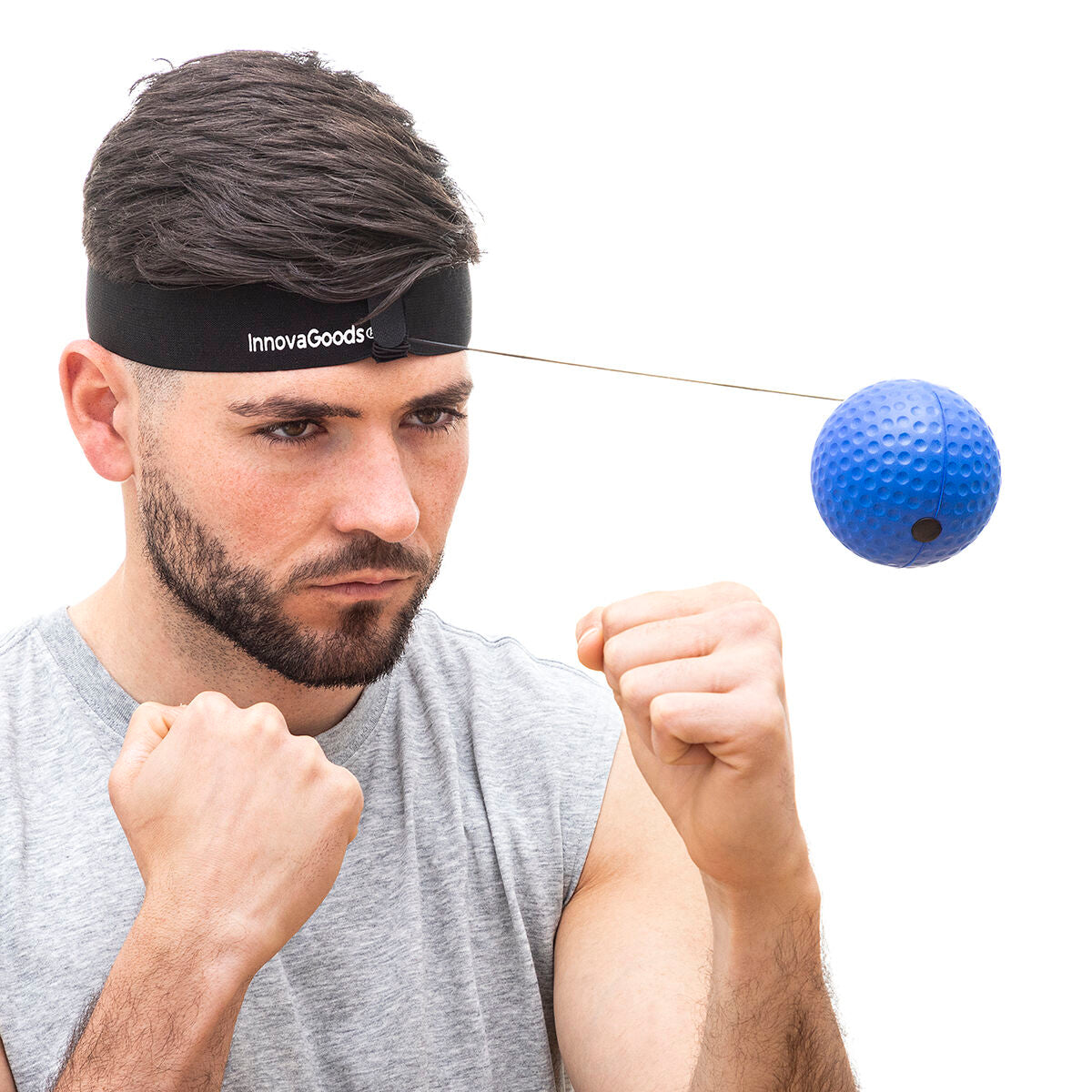 Training & Reflex Balls Set and Rechargeable Musical Boxing Machine
