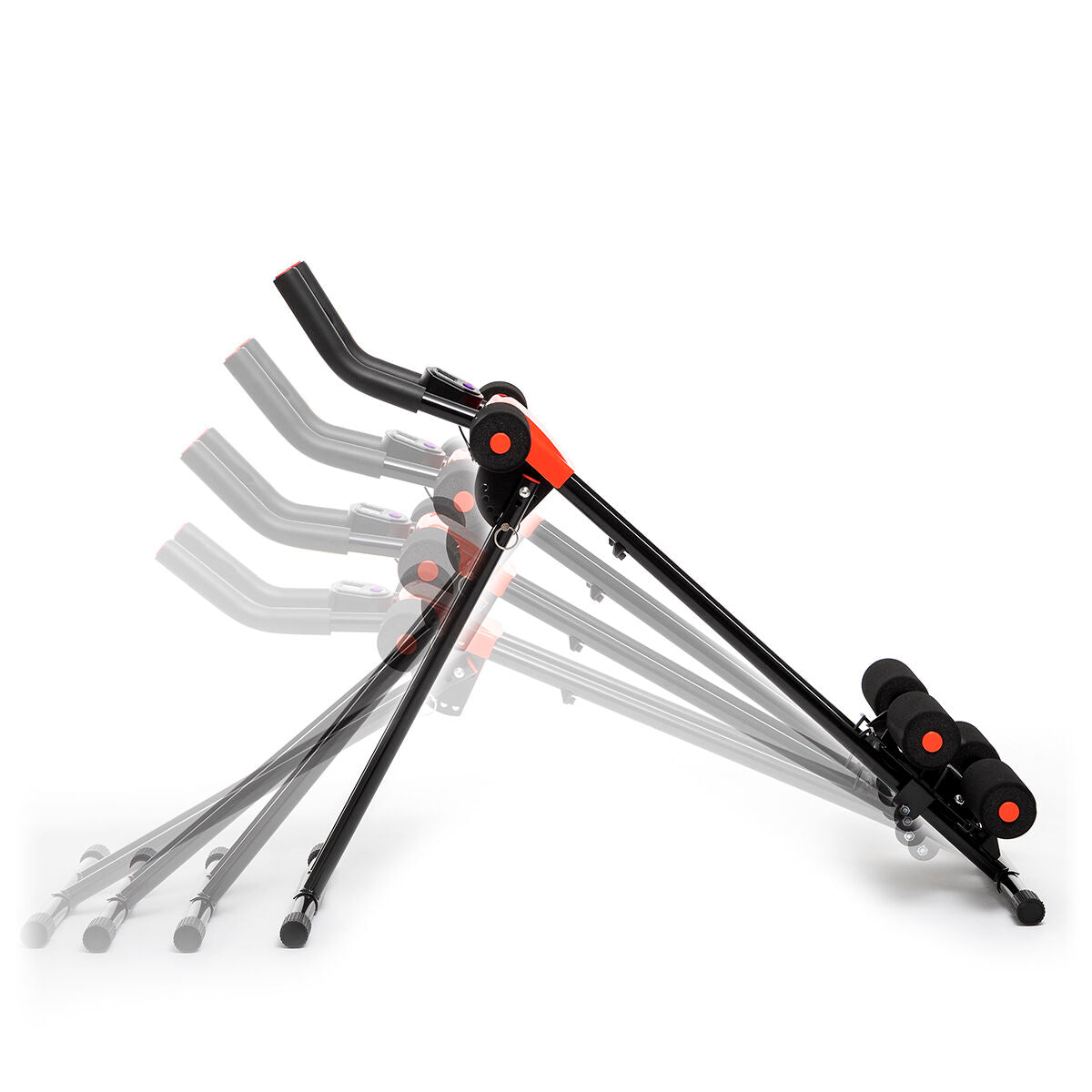 Pack Folding Abdominal Machine with Exercise Guide and Men’s Sauna