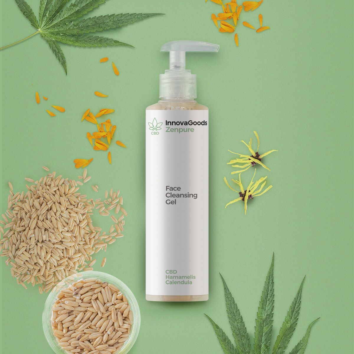 Electric Facial Blackhead Cleaner Pack and Zenpure CBD Facial