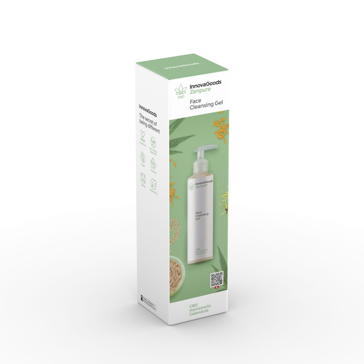 Electric Facial Blackhead Cleaner Pack and Zenpure CBD Facial