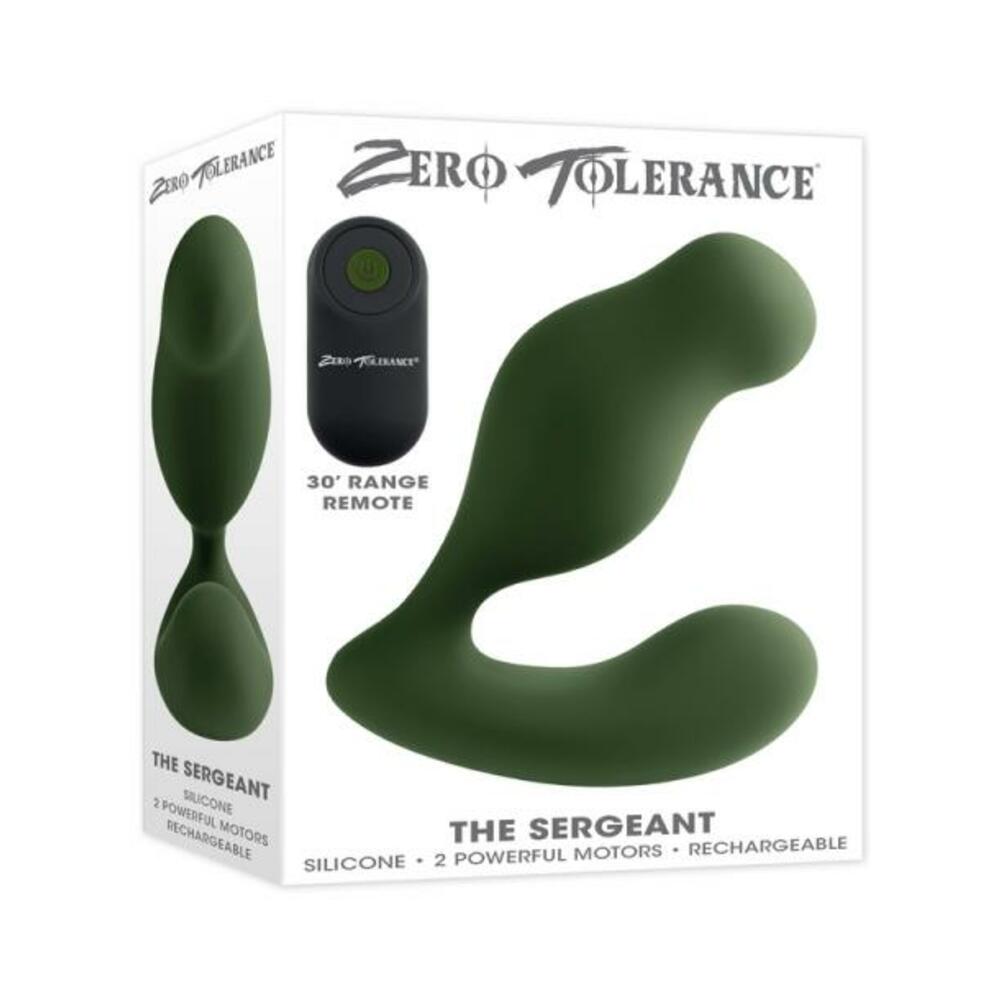 Zero Tolerance The Sergeant Rechargeable Vibrating Prostate Anal Vibe