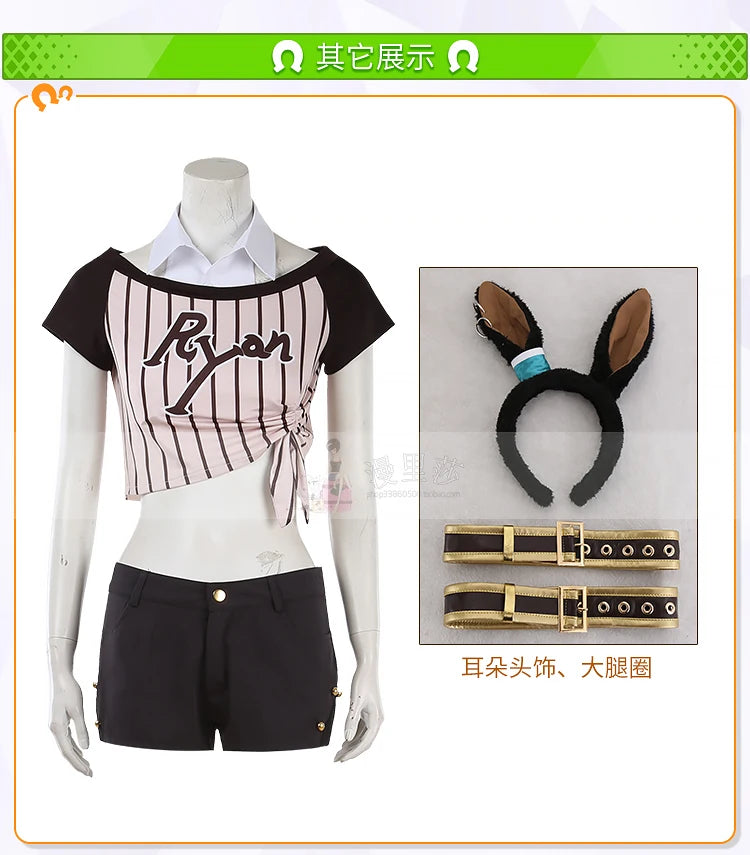 Mejiro Ryan Cosplay Costume Halloween Christmas Role Playing Comic Customized Mooyiyi Cos New 2025 Pretty Derby Cosplay