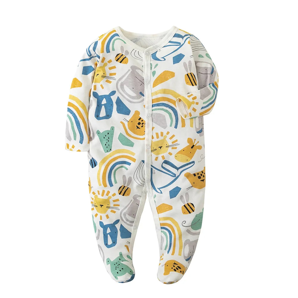 Four Seasons Baby Jumpsuit For Bamboo Clothes Boys Overalls Soft Children Romper Spring Newborn 0 To 12 Months Girls Costume