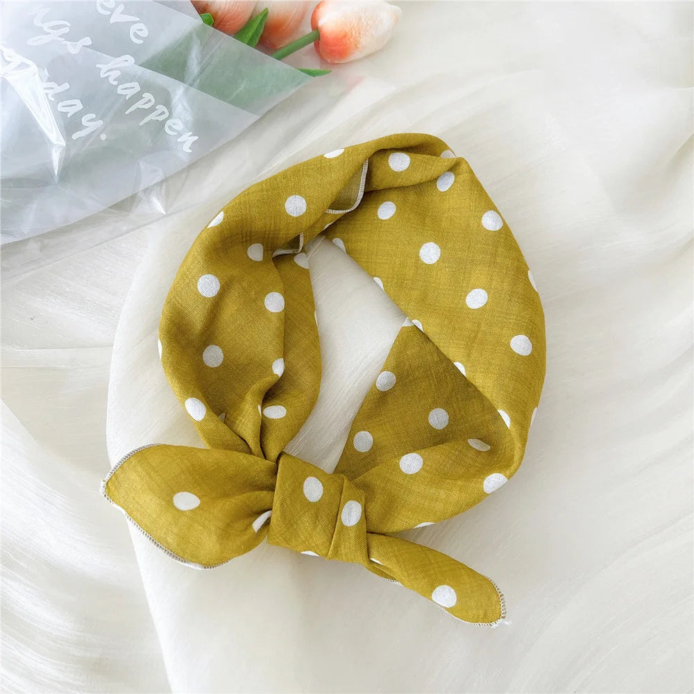 55*55cm Cotton Bandana Hairscarf Scarf Turban Shawl Headscarf Handkerchief Hair Accessories Wrap