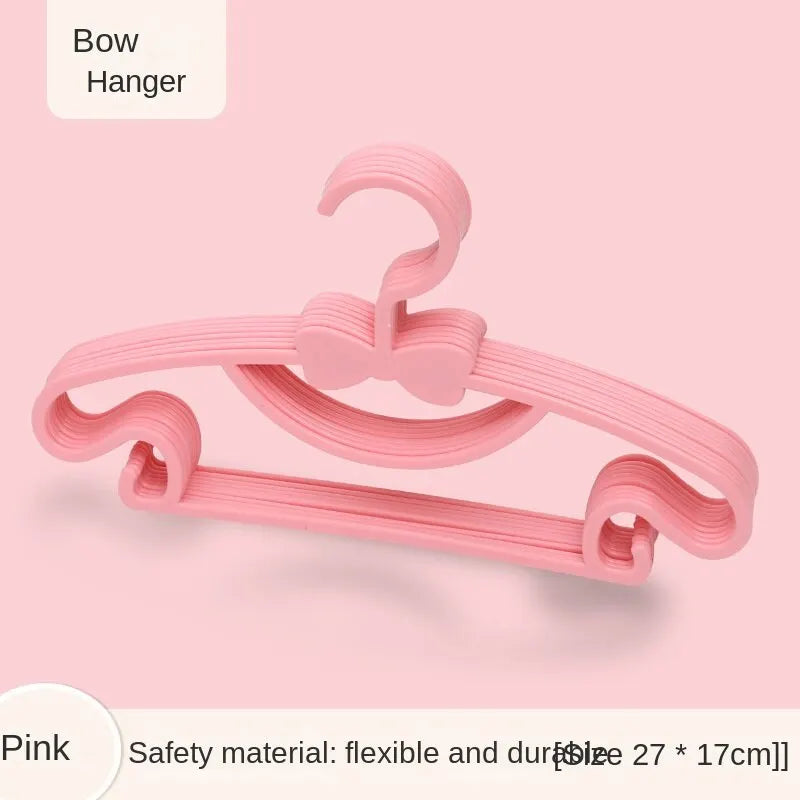 Baby Hanger 10pcs Kids Clothes Hanger Rack Display Cute Hanger Hanger Clip Hanger Wholesale