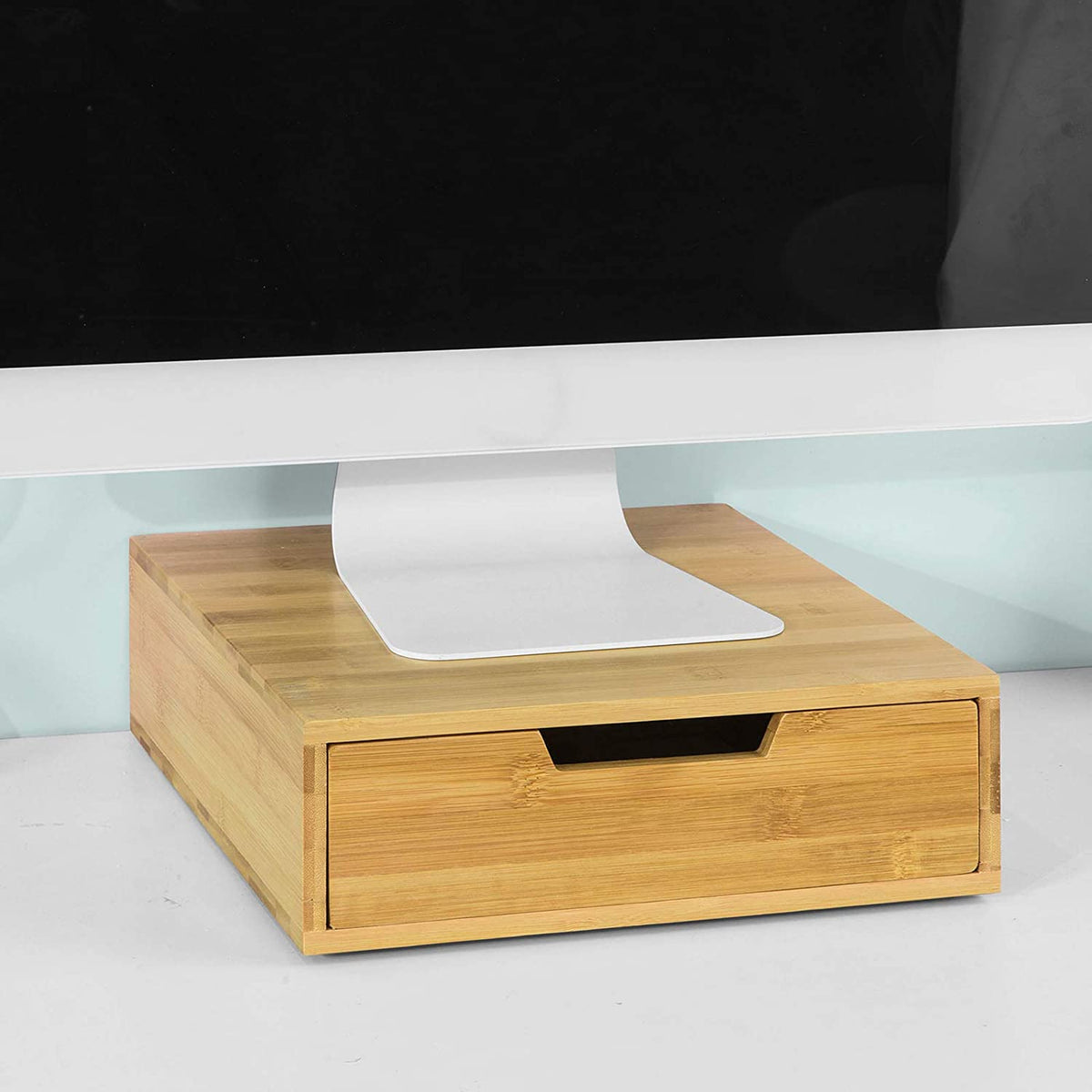 VIKUS Coffee Machine Stand and Storage Box for Coffee Capsules and Tea