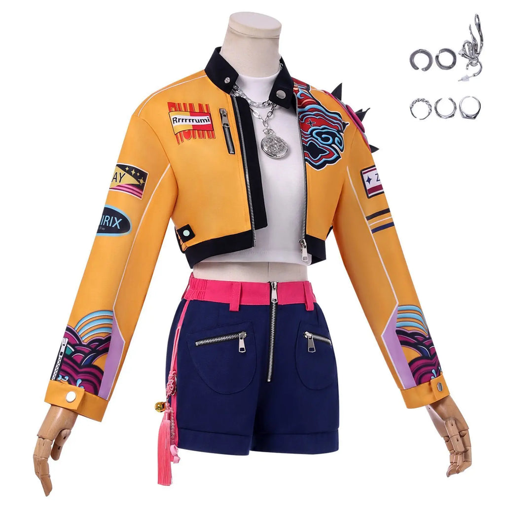 Halloween Cosplay Costume New K-Pop Girl Group Cosplay Costume Lumimira Zoye Cosplay Outfit Girl Game Suit