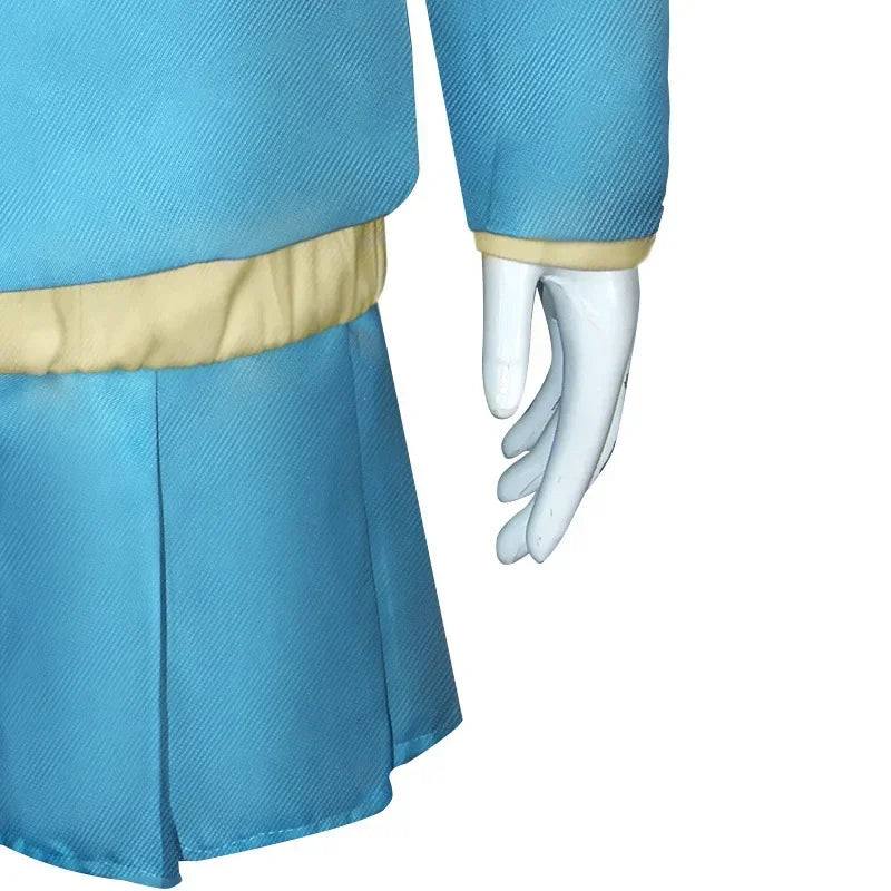 New 2026 Anime Blue Box Chinatsu Kano Cosplay Costume Women Coat Shirt Skirt Set School Uniform Halloween Clothes Outfit