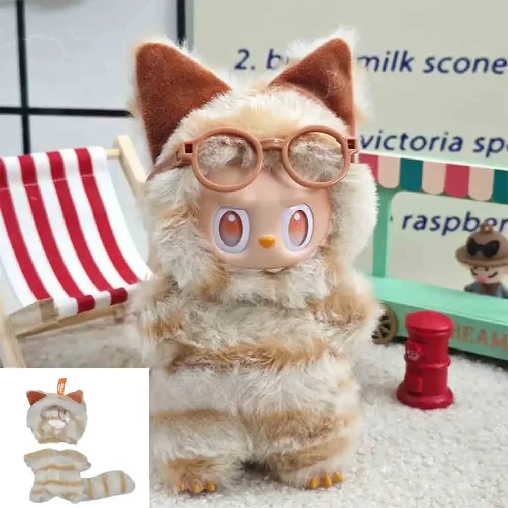 Popular Products Suitable For Labubu 17cm Plush Blind Box Baby Clothes DIY Doll Clothing Doll Dress Up Set
