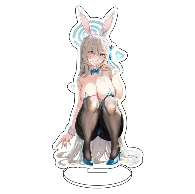 Itinose Asena Acrylic Stand Blue Archive Anime Figure Model Plate Desk Decor Standing Sign Figures Christmas Gifts