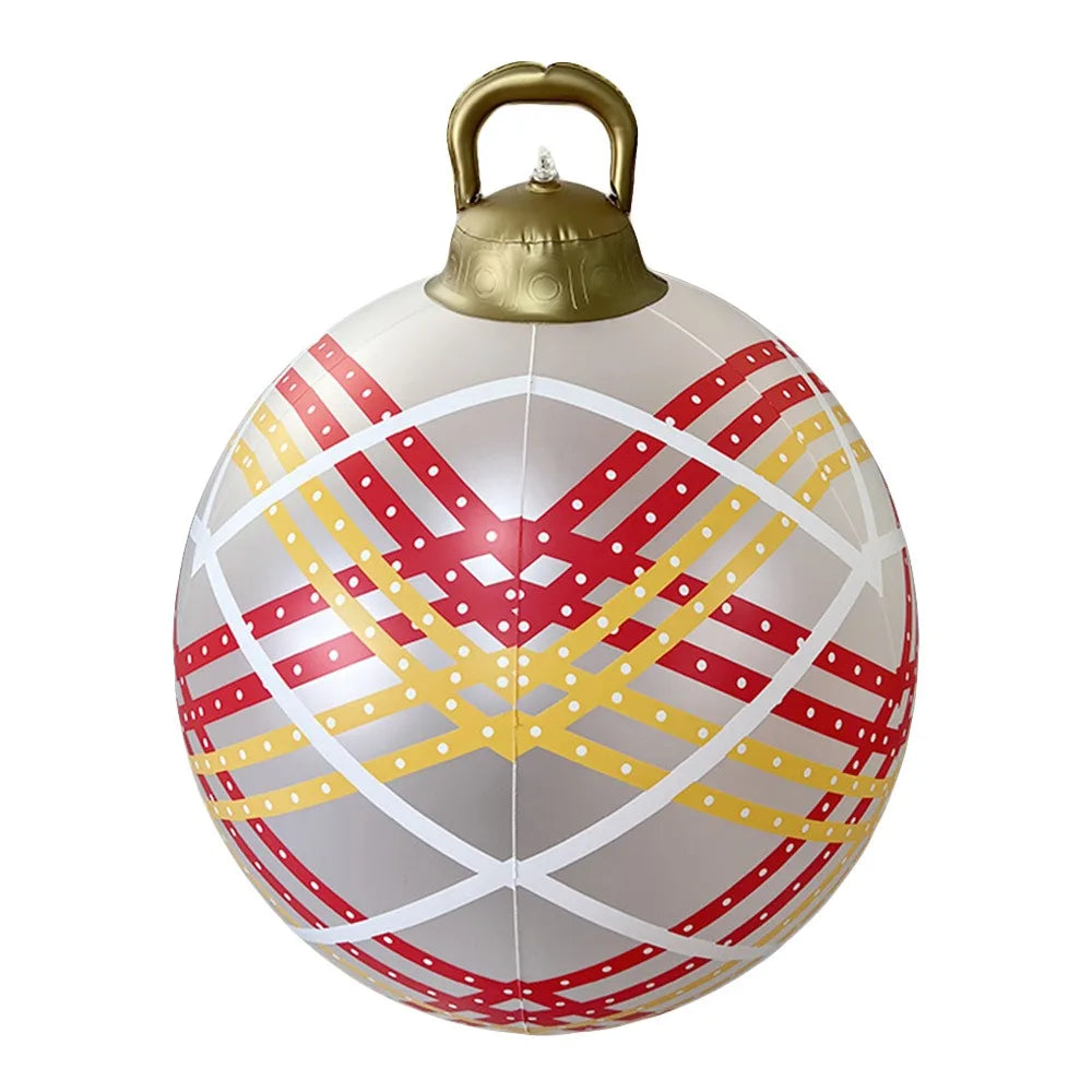 Giant 60cm Gardens Balloon Decoration PVC Christmas Ball DIY Toy Courtyard Balloon Christmas