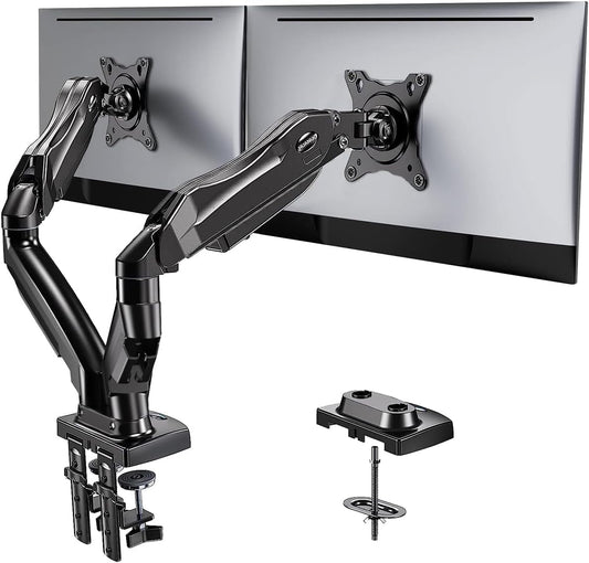 Dual Monitor Stand With 13 To 32 Inch VESA Desk Mount