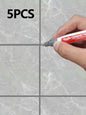 1/5/10PC  Waterproof Marker Pen Wall Seam Repair Tiles Grout Markers Pens Floor Bathroom Decontamination Paint Brush Tools
