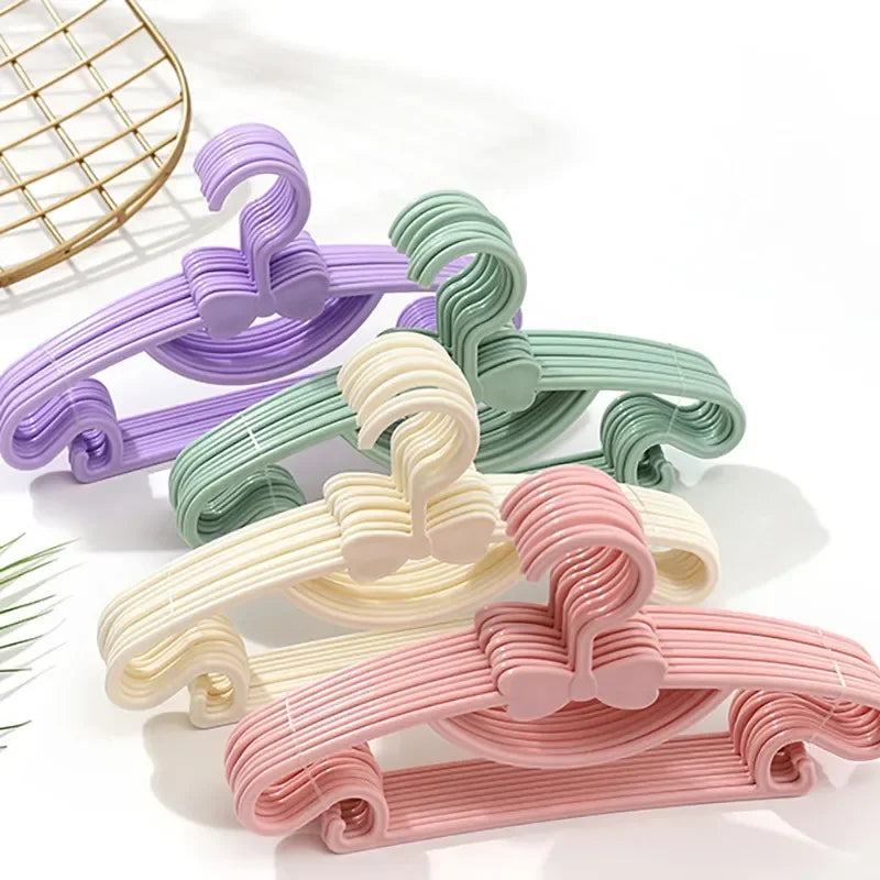 Baby Hanger 10pcs Kids Clothes Hanger Rack Display Cute Hanger Hanger Clip Hanger Wholesale