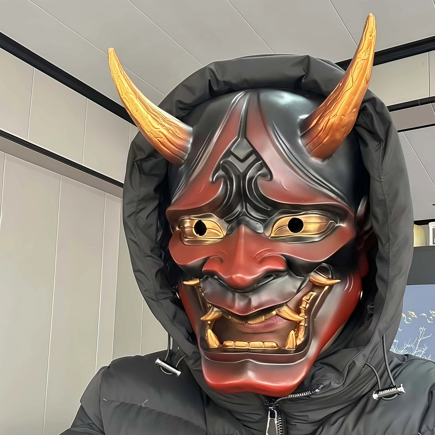 Halloween, Christmas, Easter Home Party, Haunted House Scene Props, Decorations, Pranks, Cosplay, Handmade Resin Craft Masks