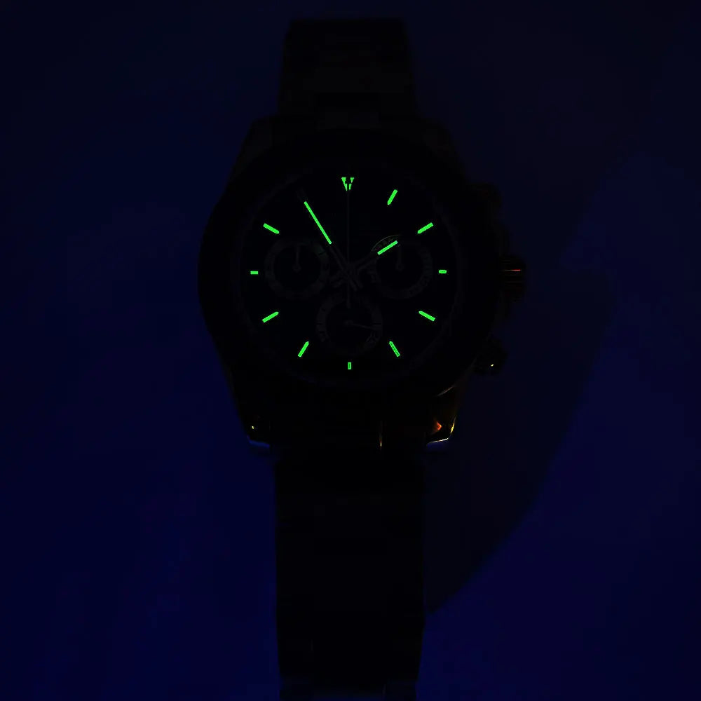 4613 WATCH man sapphire Glass GEM customized automatic mechanical watch 39.3mm  7750Amovement chronograph watch Waterproof 10ATM